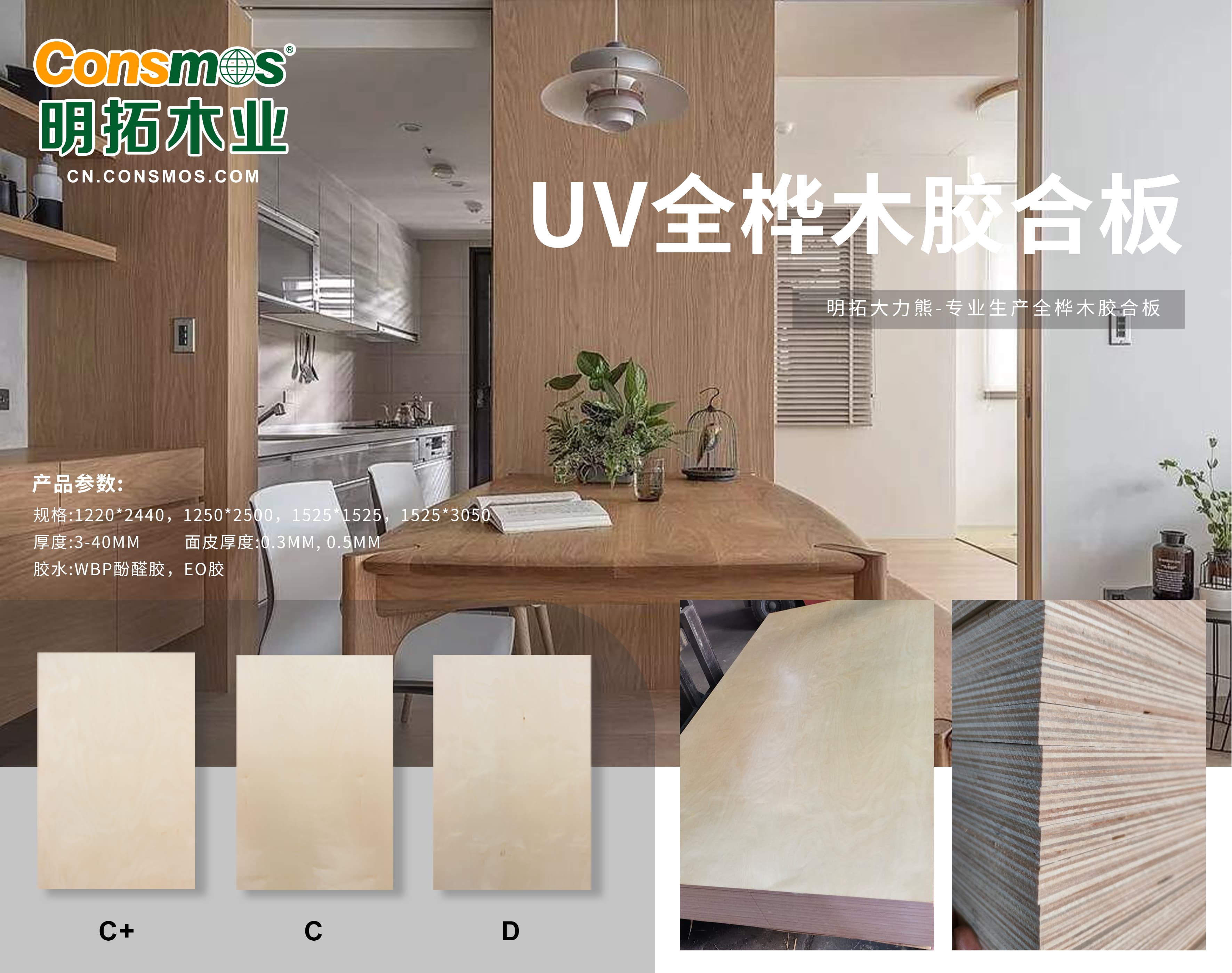 UV全桦木胶合板